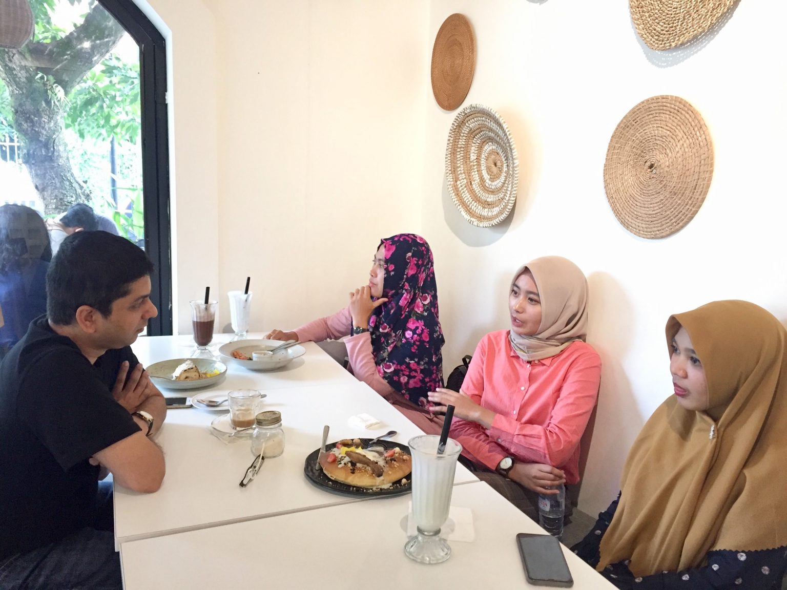 Dini kickstarts the session by defining balance.